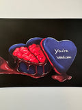 You're Welcome – Soft Matte Art Card, 18x13 Handfinished Limited Edition