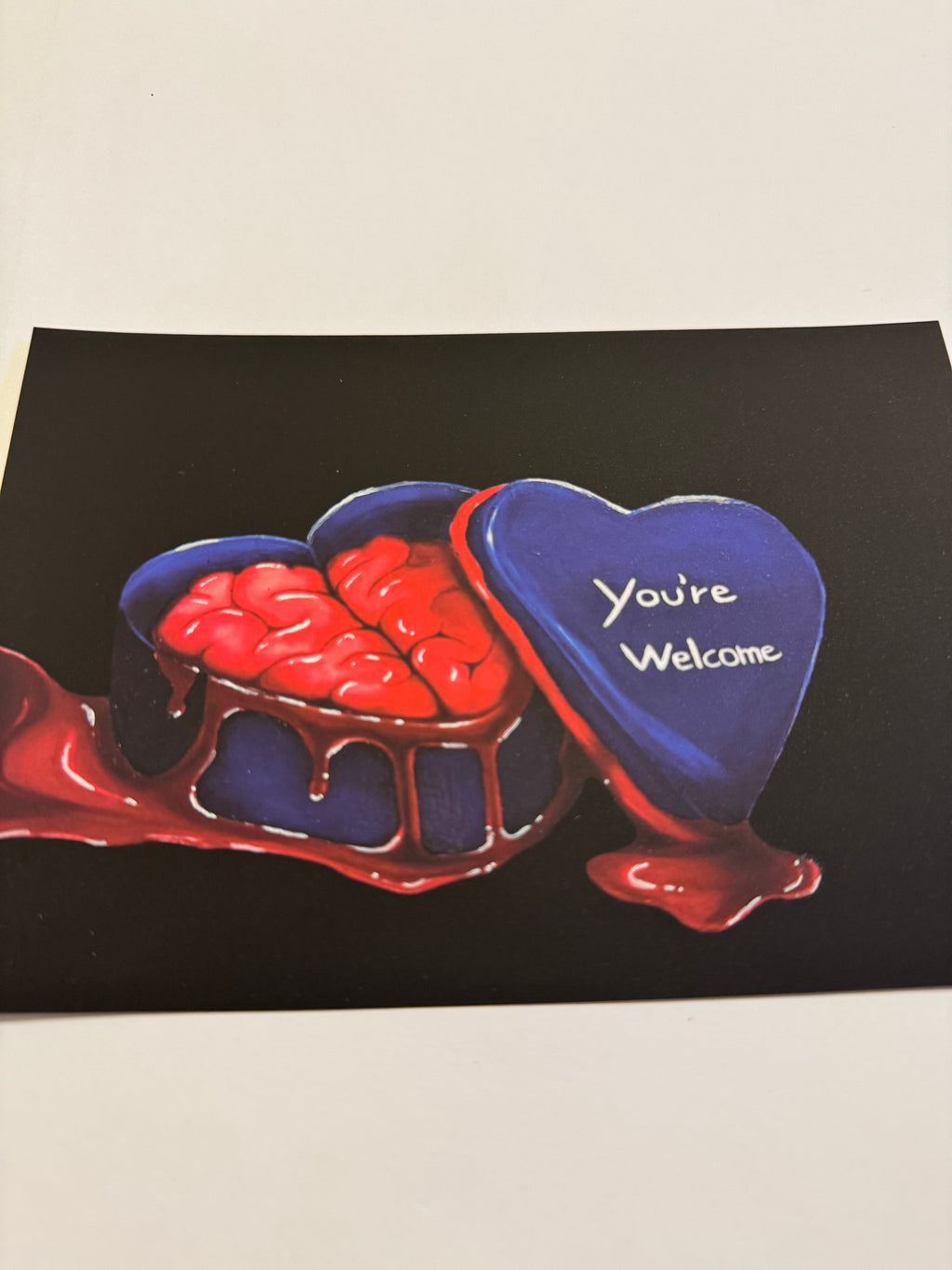 You're Welcome – Soft Matte Art Card, 18x13 Handfinished Limited Edition