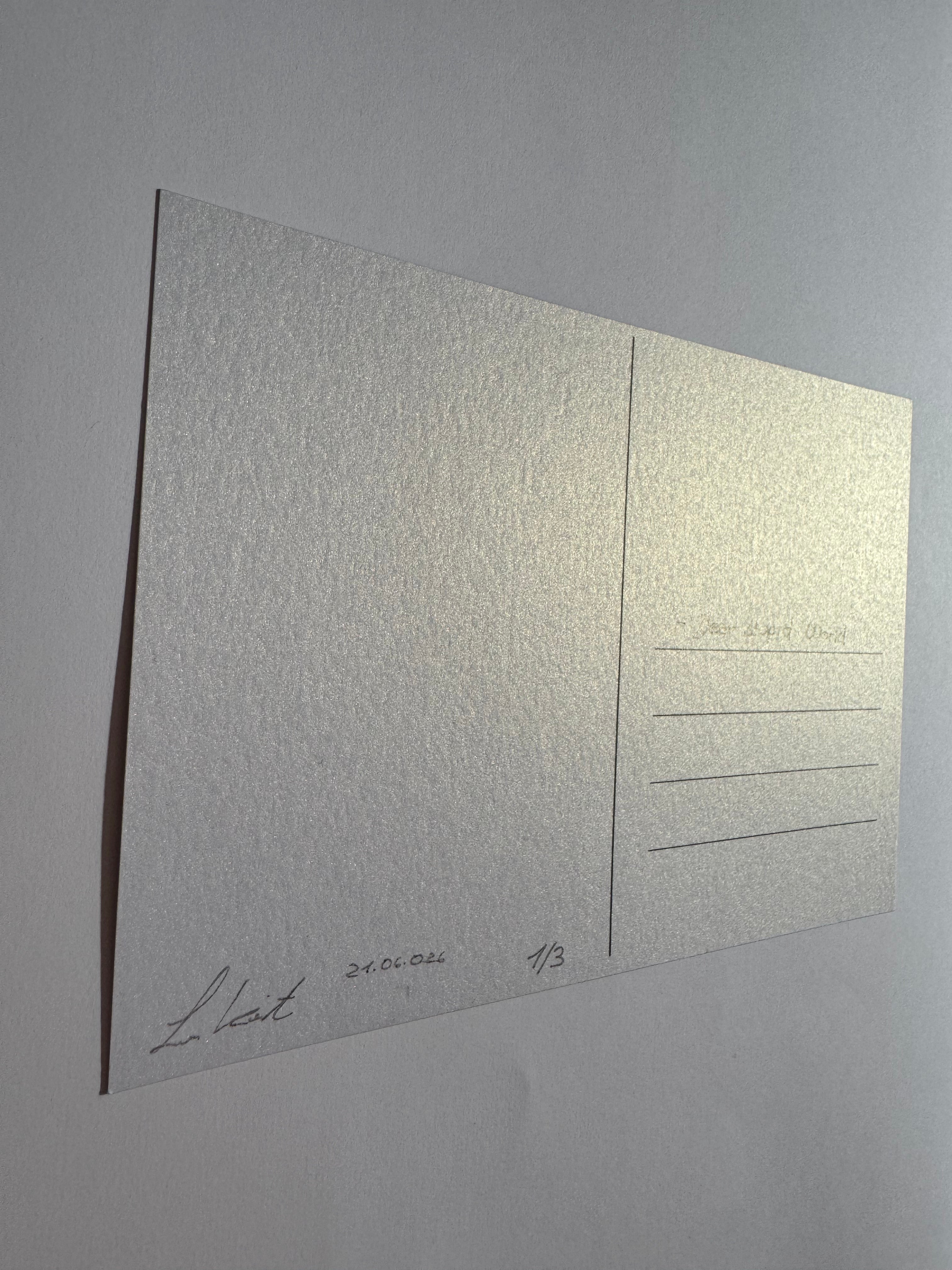 You’re Welcome – Perlmutt Postcard, 18×13, Signed & Hand-Finished