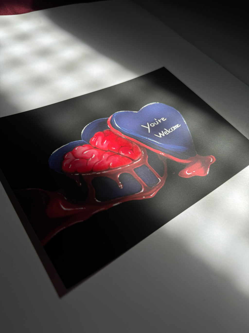 You're Welcome – Soft matt Postcard 18×13, Signed & Hand-Finished